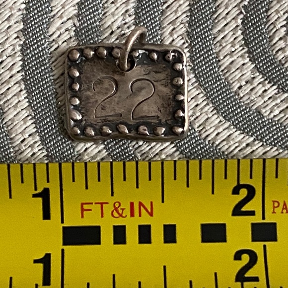 S/S “22” charm - Picture 2 of 2